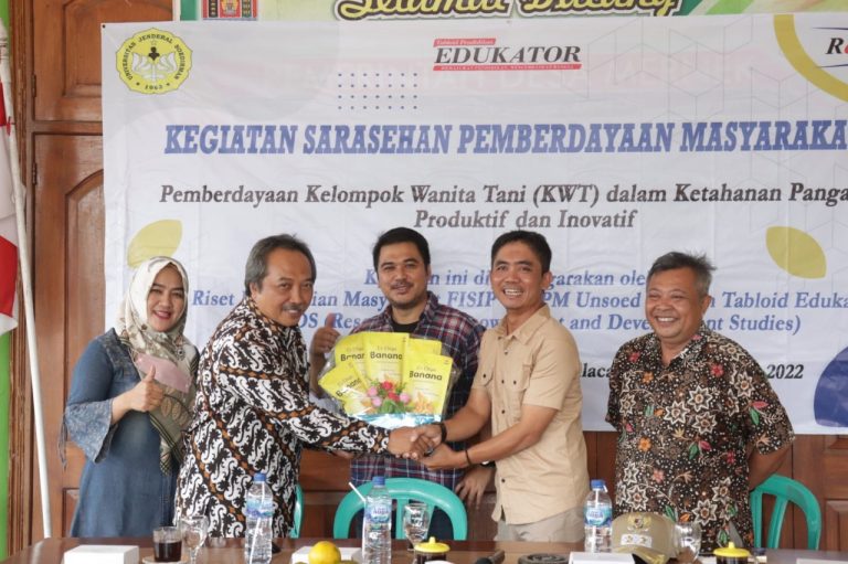 Unsoed Dampingi KWT Desa Mernek, Diharapkan CSR  Pertamina Terus Berlanjut