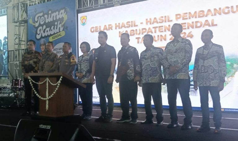 Trenyuh, Dico Pamit di Acara Peresmian Hasil- Hasil Pembangunan Kabupaten Kendal Tahun 2024